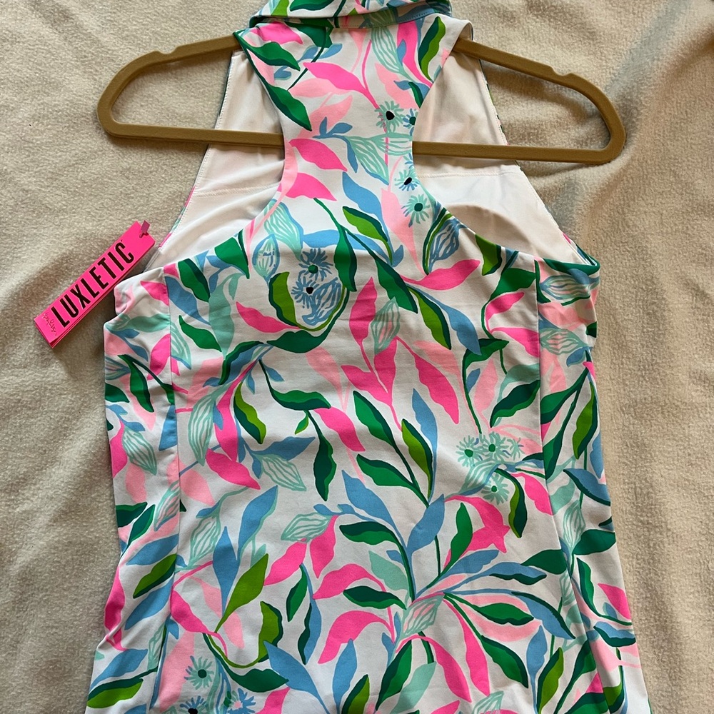 Lilly Pulitzer Sleeveless Top with built-in Bra - Picture 6 of 9